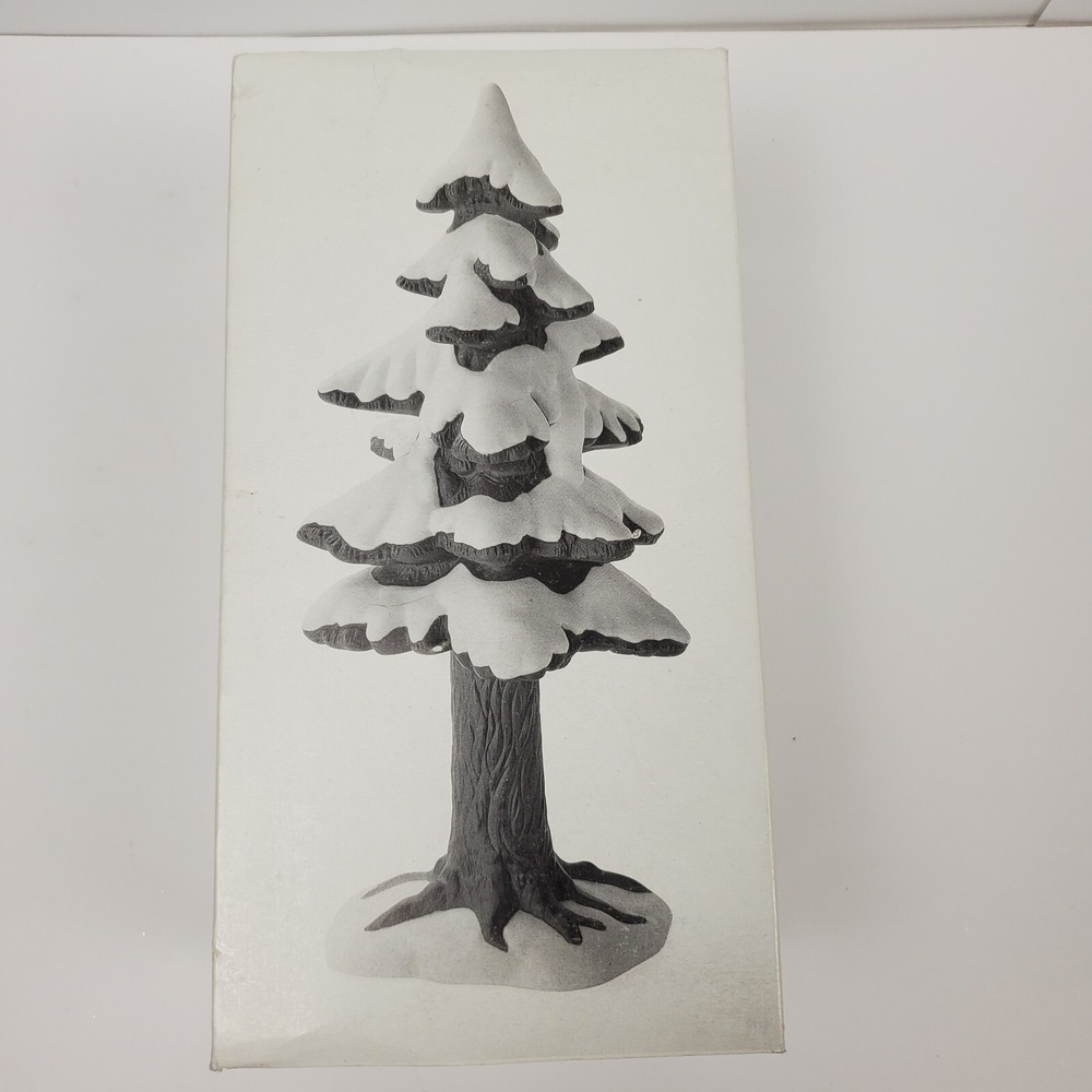Dept 56 Village Porcelain Pine Large Heritage Village Christmas Tree#5218-3 - Picture 12 of 12